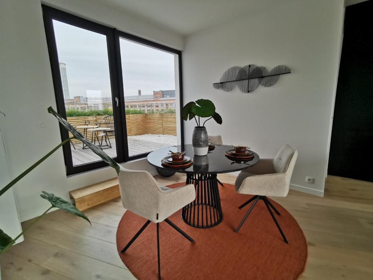 アントウェルペンThe Penthouse, Oasis Of Light And Inspirationアパートメント エクステリア 写真